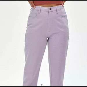 Lucy & Yak Dana jeans in violet/lilac/purple